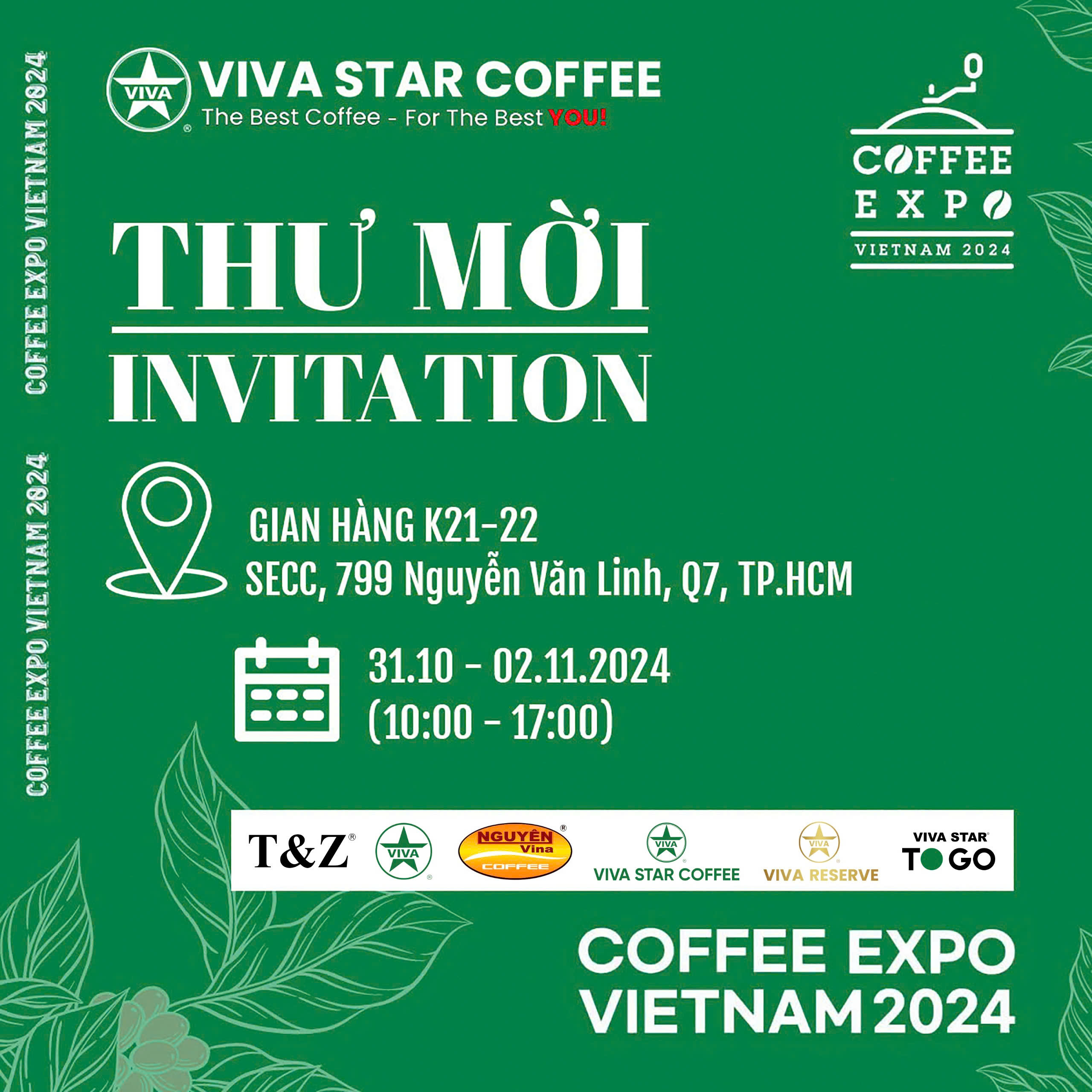 VIVA STAR COFFEE X COFFEE EXPO VIETNAM 2024